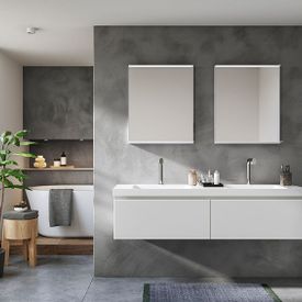 Badezimmer weiß