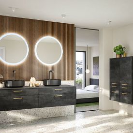 Badezimmer Beton