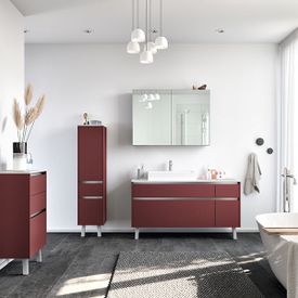 Badezimmer rot