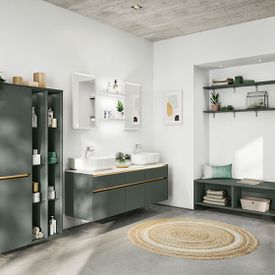 Badezimmer grün